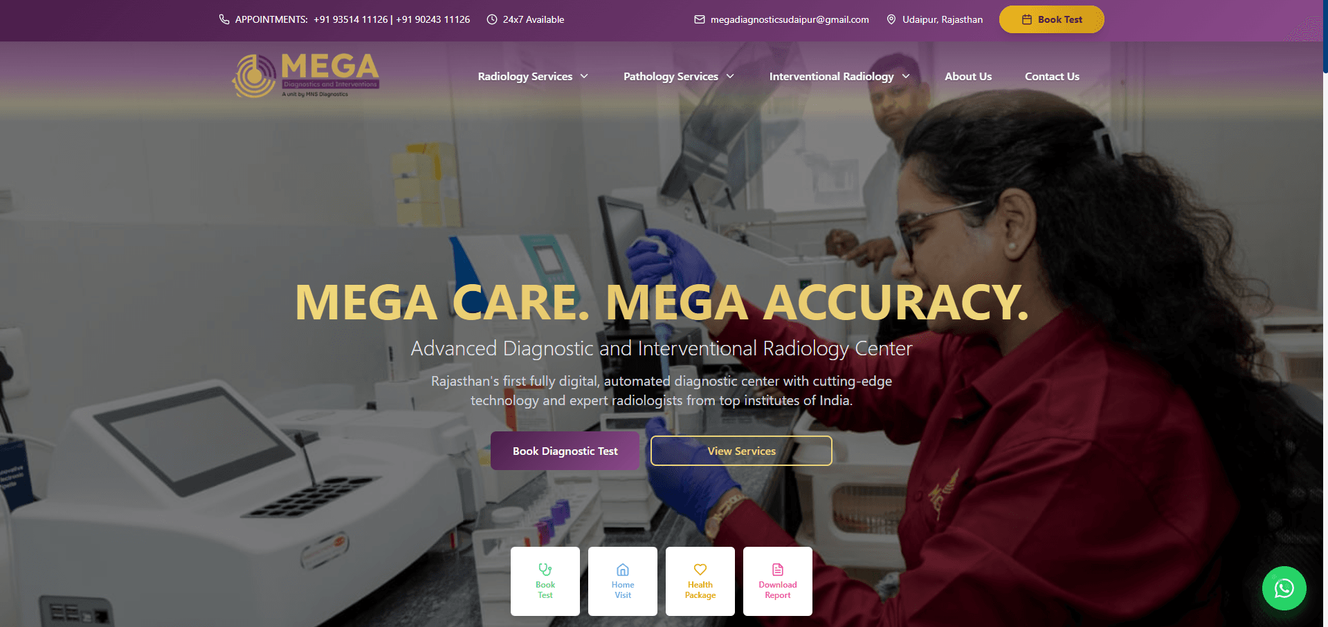 Mega diagnostic center